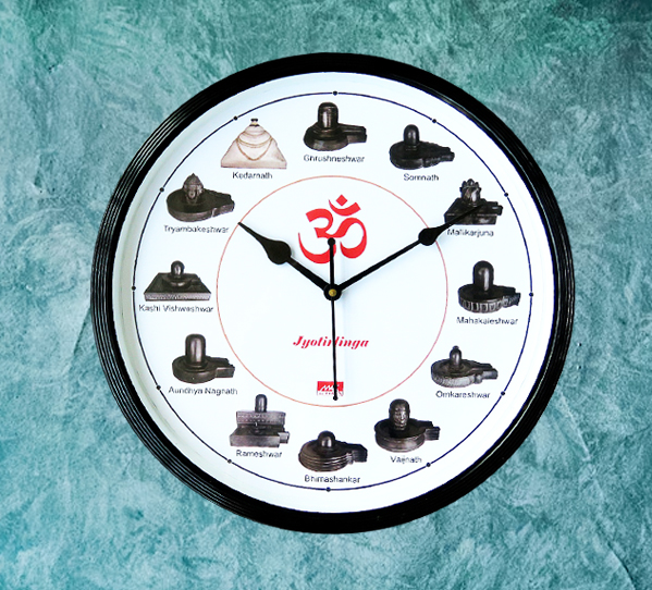 12 Jyotirlinga Wall Clock